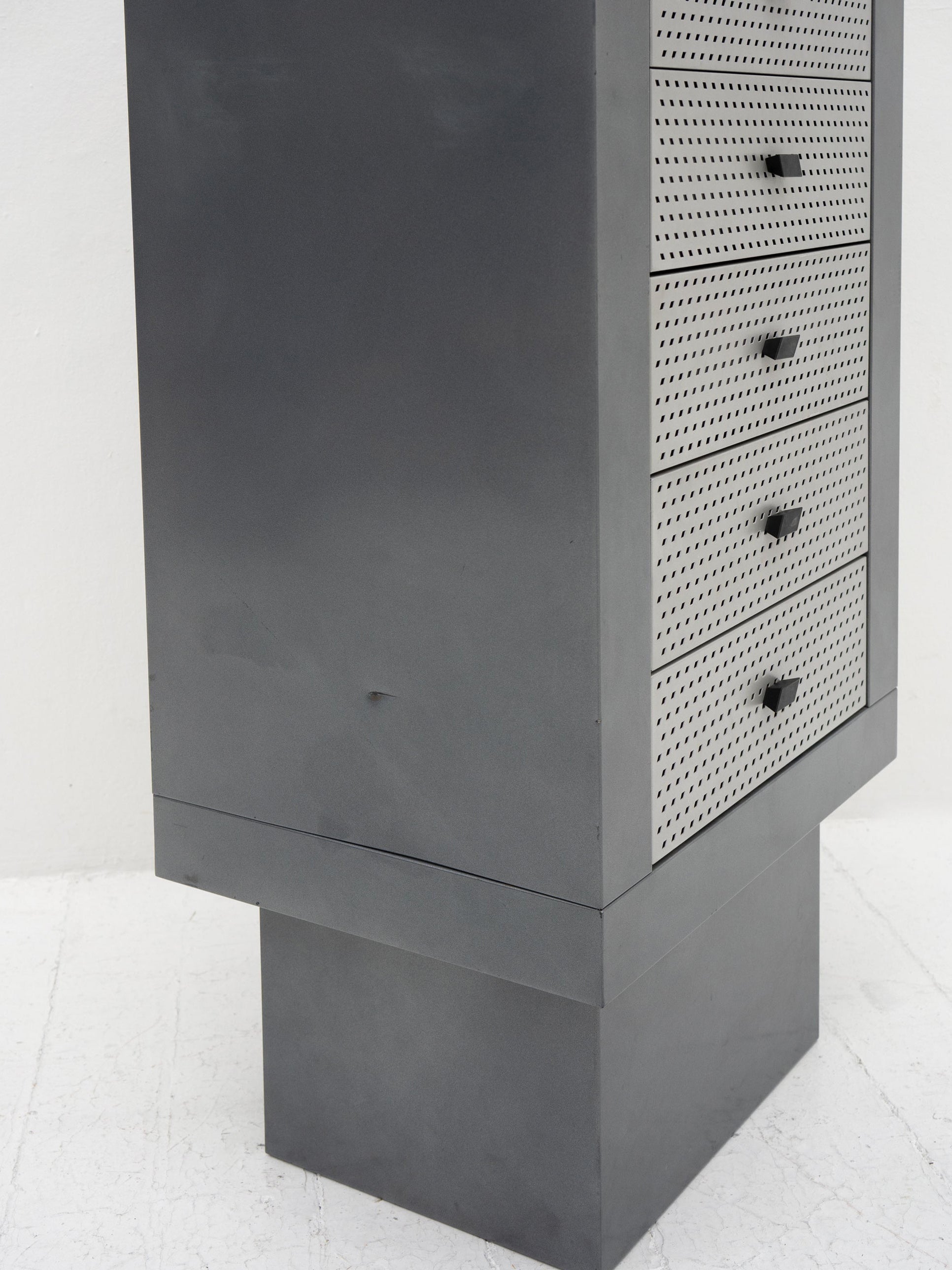 Settimanale Chest of Drawers Tallboy by Matteo Thun for Bieffeplast, 1985 Dressers