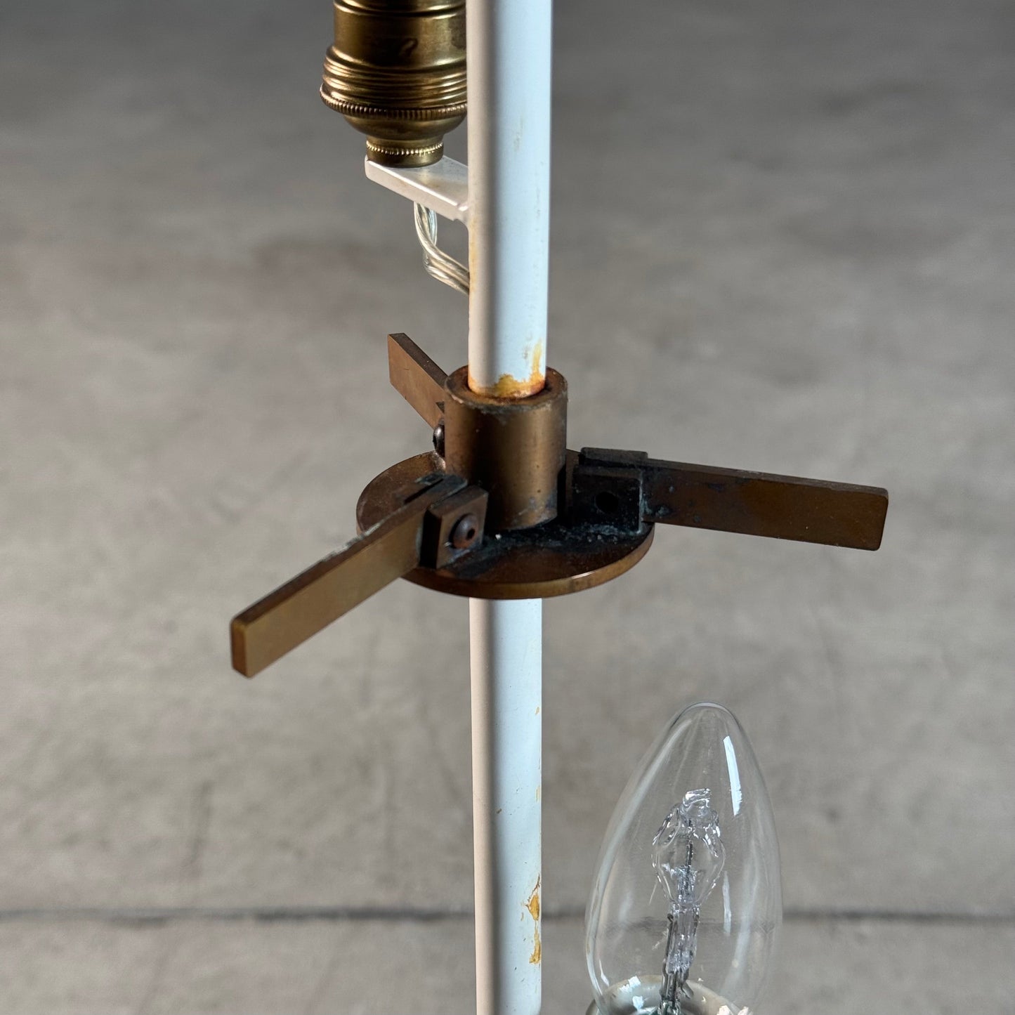 Sfumato Glass Floor Lamp Model "LT316" by Carlo Nason for Vetrerie Nason, 1960s Floor Lamps