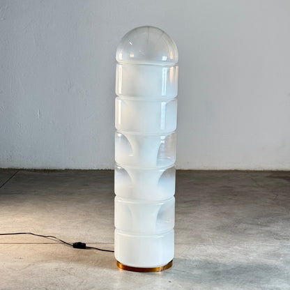 Sfumato Glass Floor Lamp Model "LT316" by Carlo Nason for Vetrerie Nason, 1960s Floor Lamps