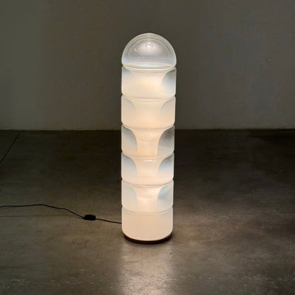 Sfumato Glass Floor Lamp Model "LT316" by Carlo Nason for Vetrerie Nason, 1960s Floor Lamps