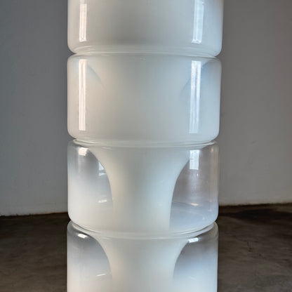 Sfumato Glass Floor Lamp Model "LT316" by Carlo Nason for Vetrerie Nason, 1960s Floor Lamps