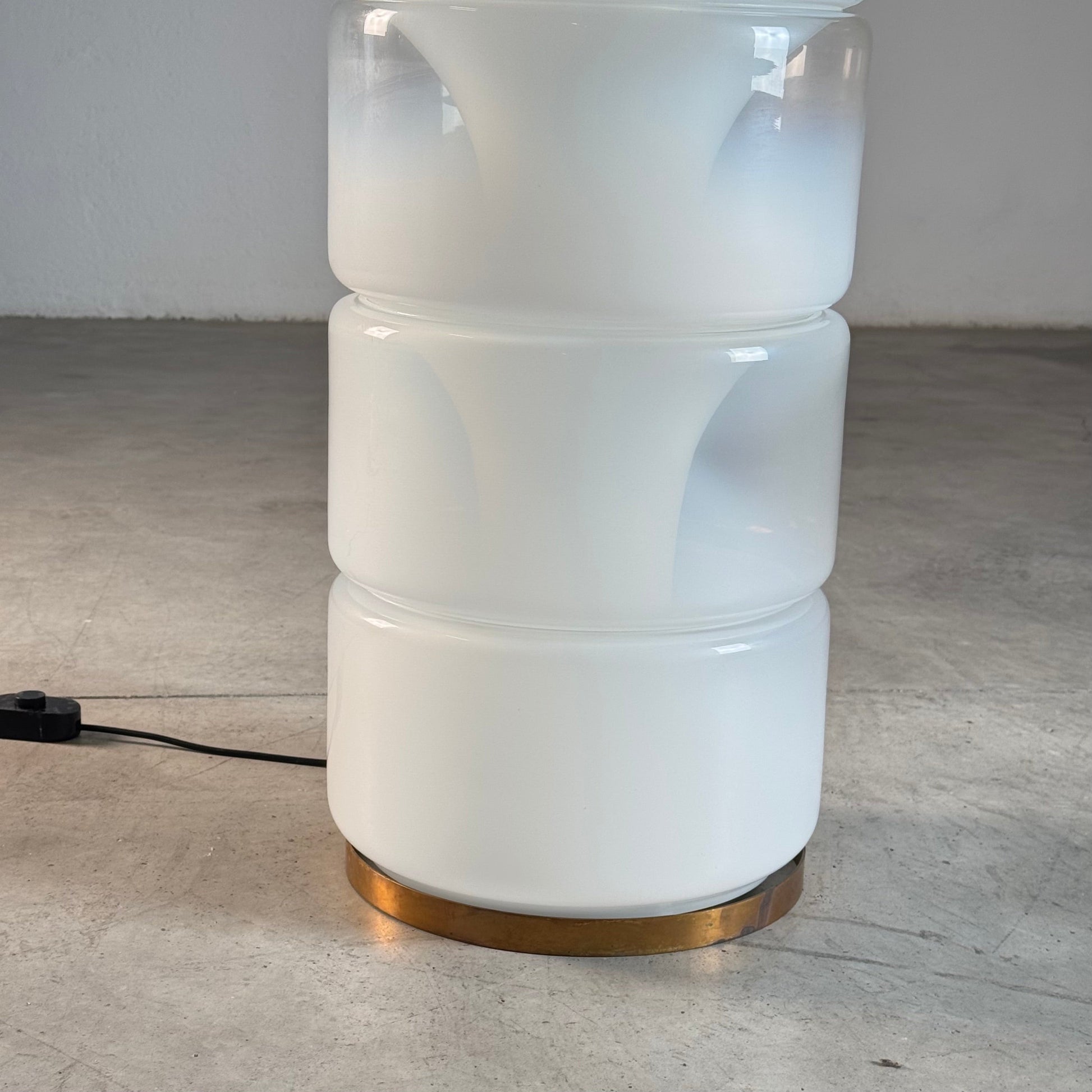 Sfumato Glass Floor Lamp Model "LT316" by Carlo Nason for Vetrerie Nason, 1960s Floor Lamps