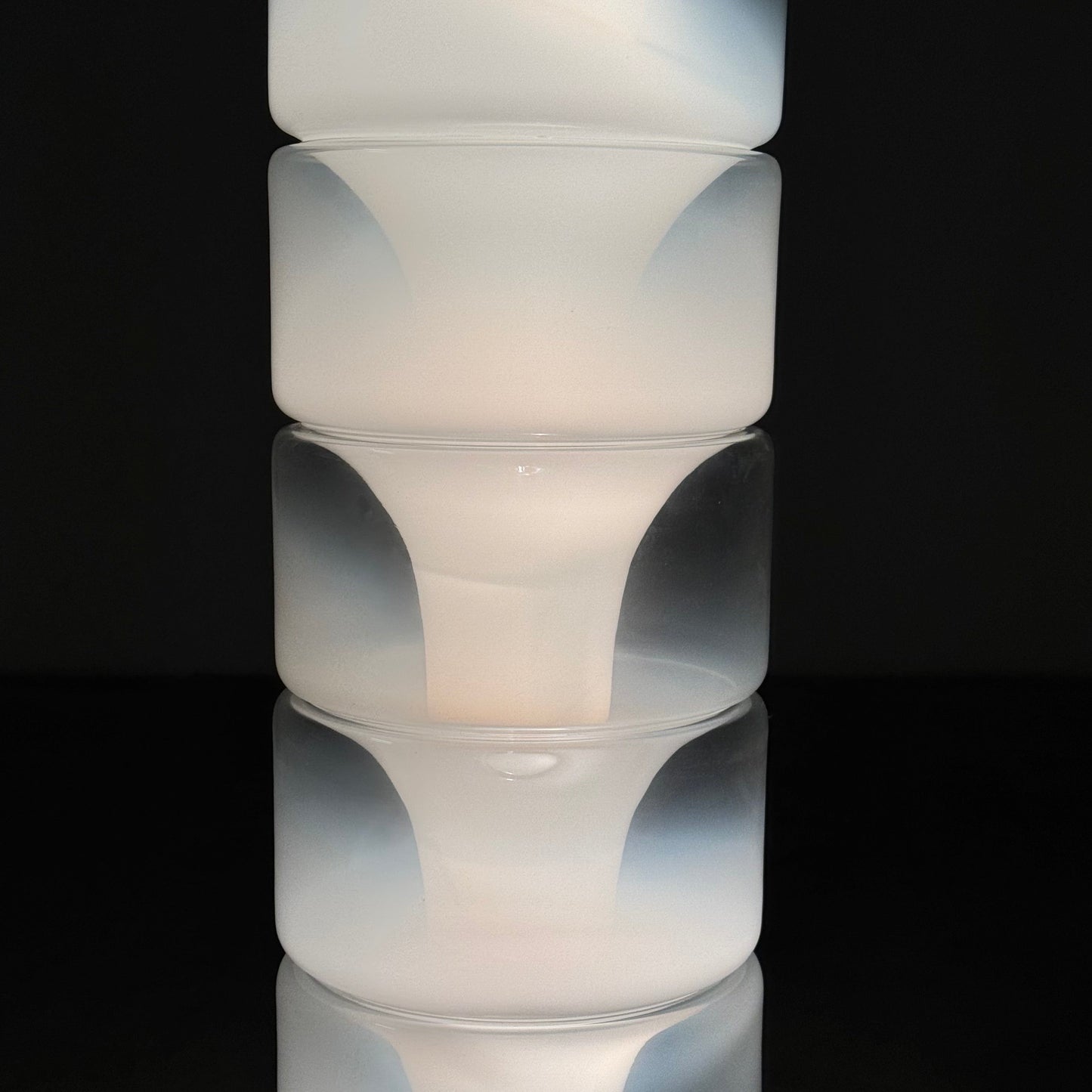 Sfumato Glass Floor Lamp Model "LT316" by Carlo Nason for Vetrerie Nason, 1960s Floor Lamps