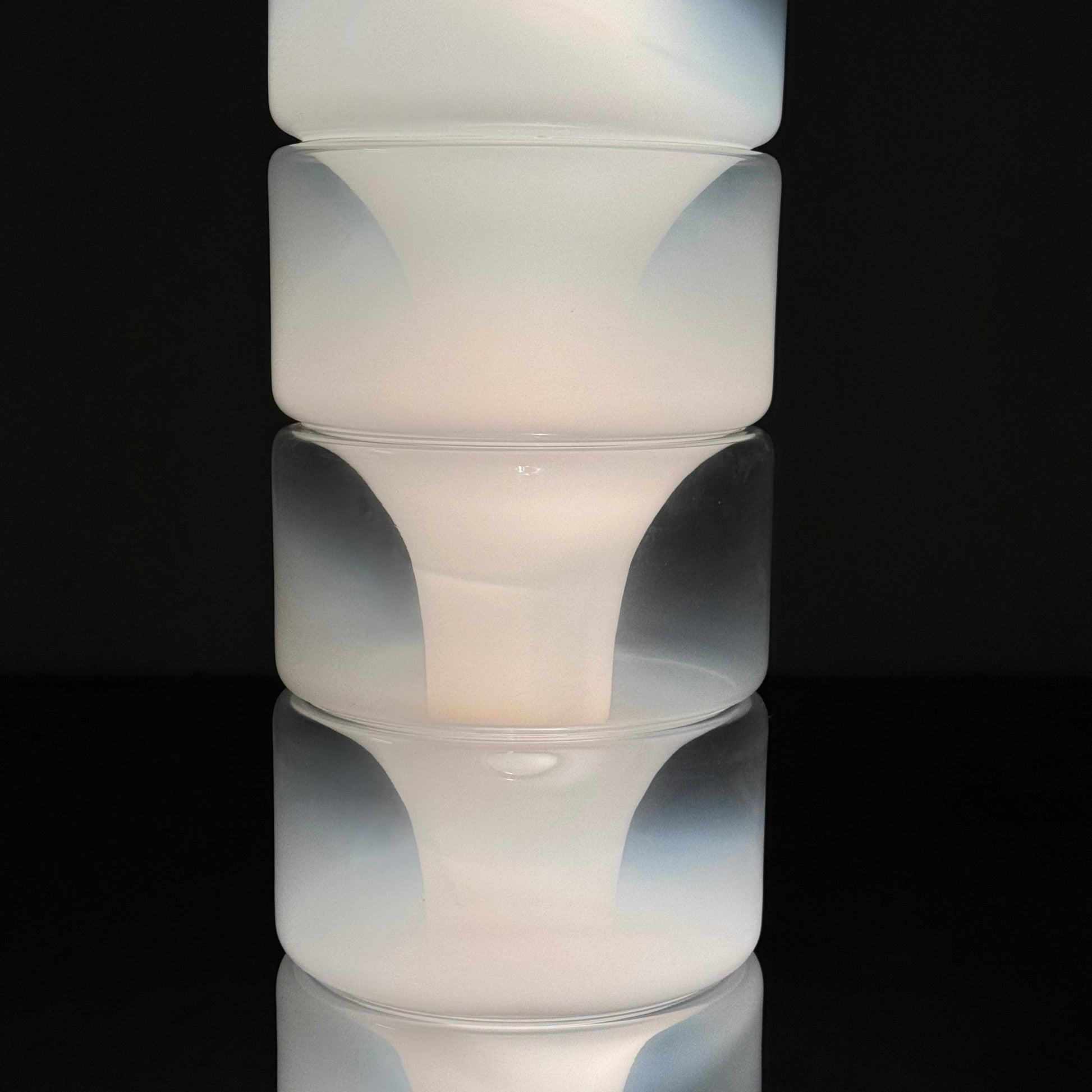 Sfumato Glass Floor Lamp Model "LT316" by Carlo Nason for Vetrerie Nason, 1960s Floor Lamps