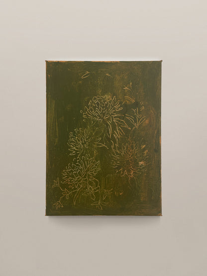 Sgraffito in Green, 2025 Artwork