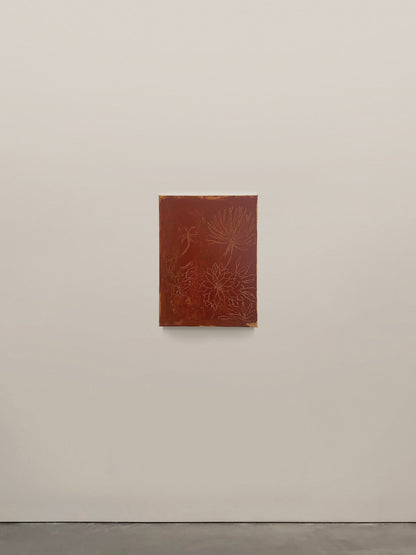 Sgraffito in Red Oxide, 2025 Artwork