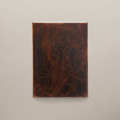 Sgraffito in Umber, 2025 Artwork