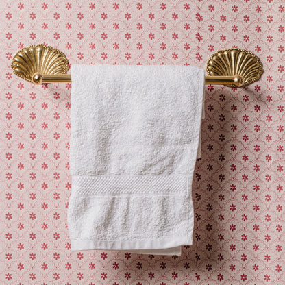 Shell Brass Towel Rack Bath