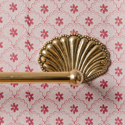 Shell Brass Towel Rack Bath