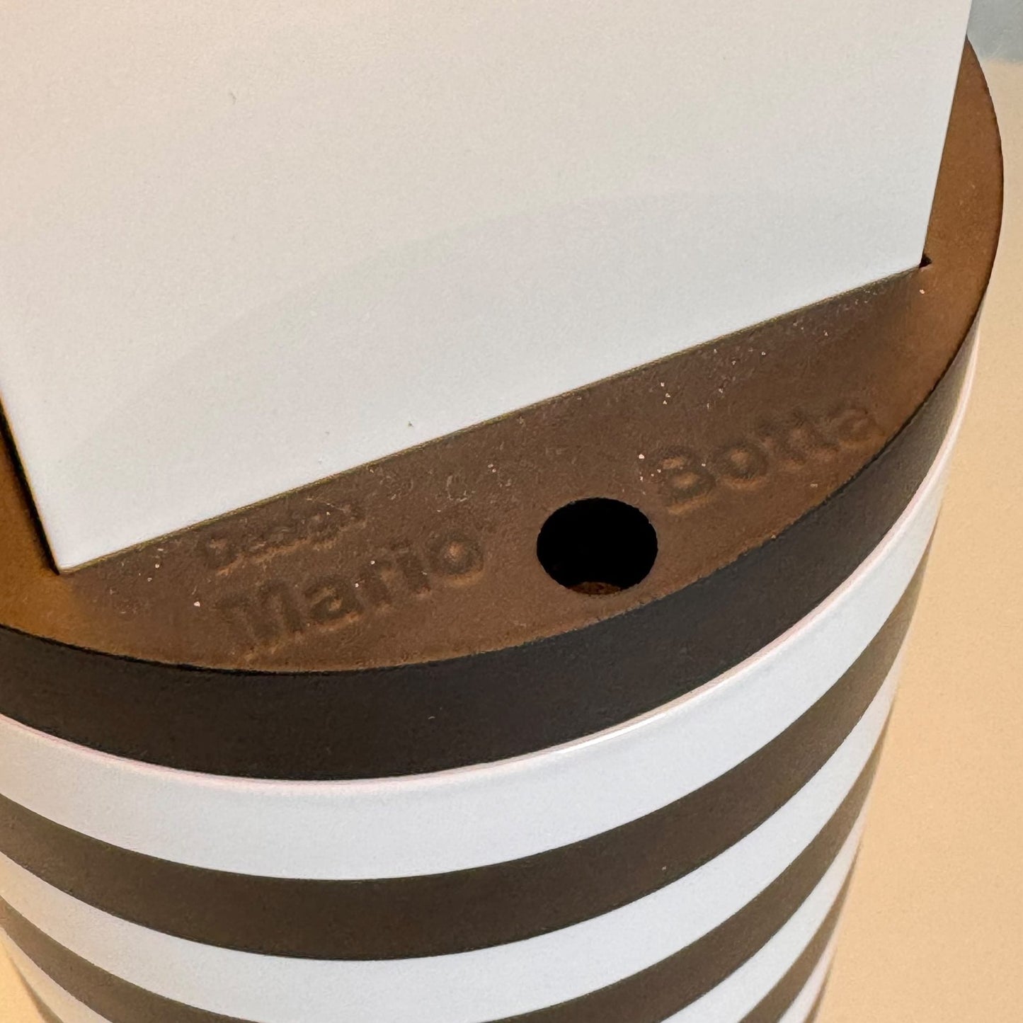 "Shogun" Table Lamp by Mario Botta for Artemide, Italy, 1986 Table Lamps