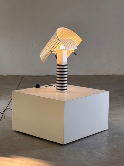 "Shogun" Table Lamp by Mario Botta for Artemide, Italy, 1986 Table Lamps