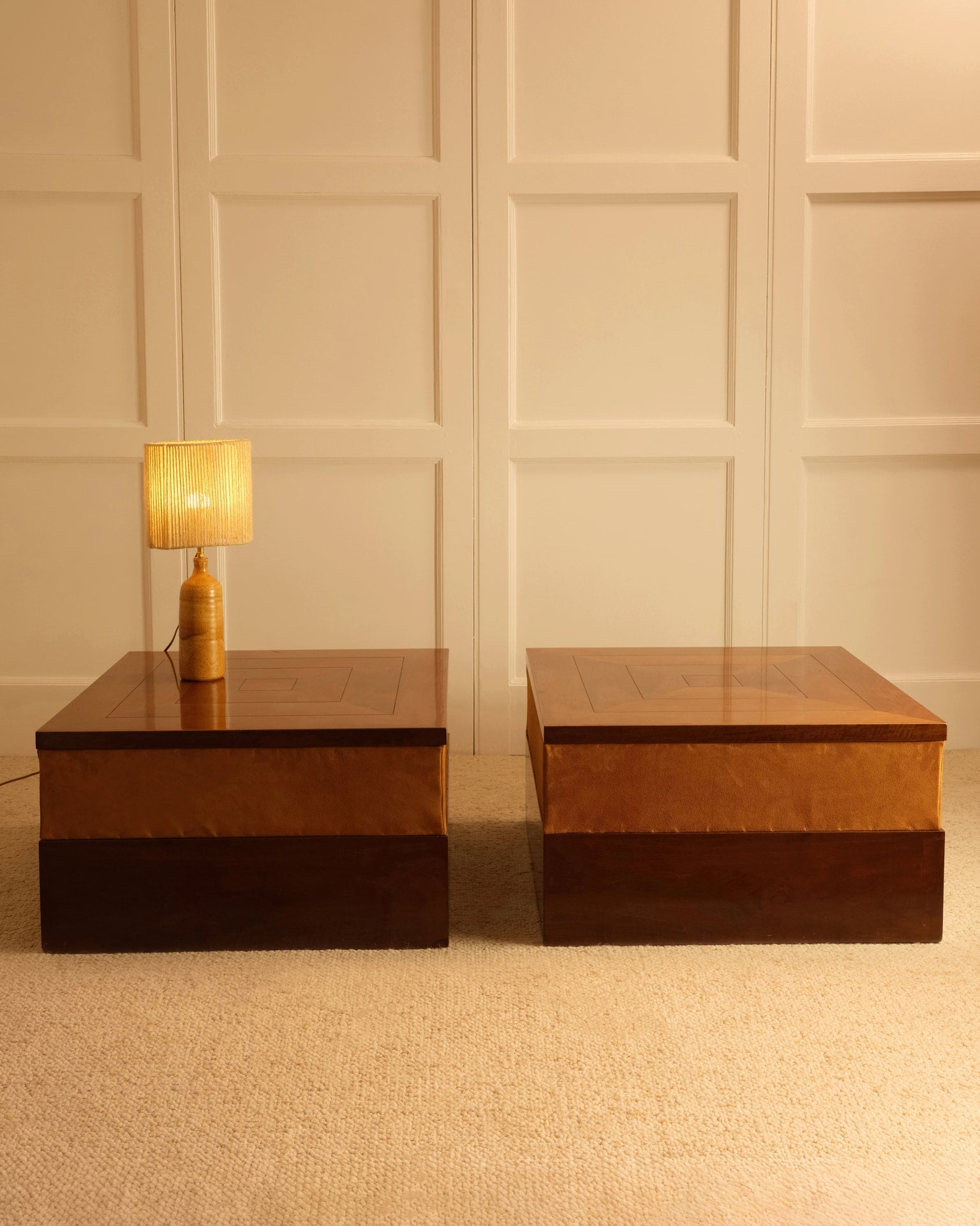 Pair of Side Tables by Paolo Buffa - Italy 1940s End Tables