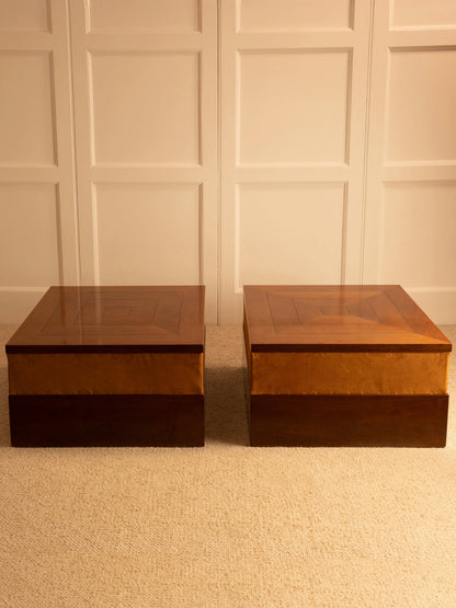 Pair of Side Tables by Paolo Buffa - Italy 1940s End Tables