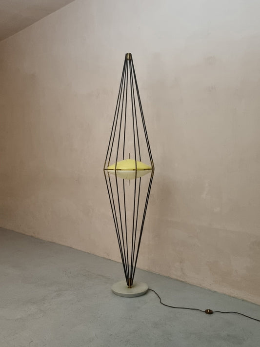 Siluro Floor Lamp by Angelo Lelii for Arredoluce, 1957 Floor Lamps