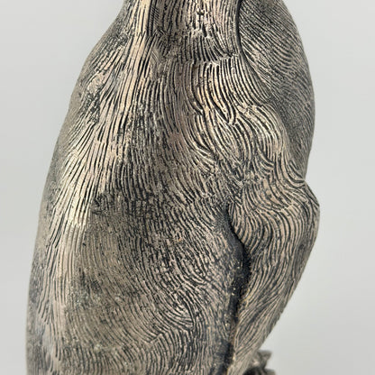 Silver-Plated Penguin Sculpture by Gucci, Italy, 1970s Sculptures