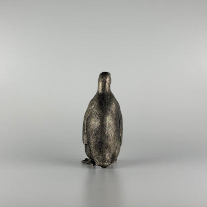 Silver-Plated Penguin Sculpture by Gucci, Italy, 1970s Sculptures
