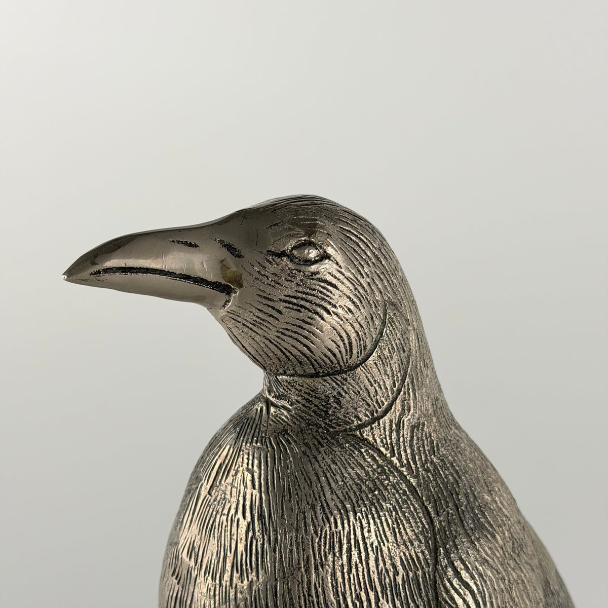 Silver-Plated Penguin Sculpture by Gucci, Italy, 1970s Sculptures