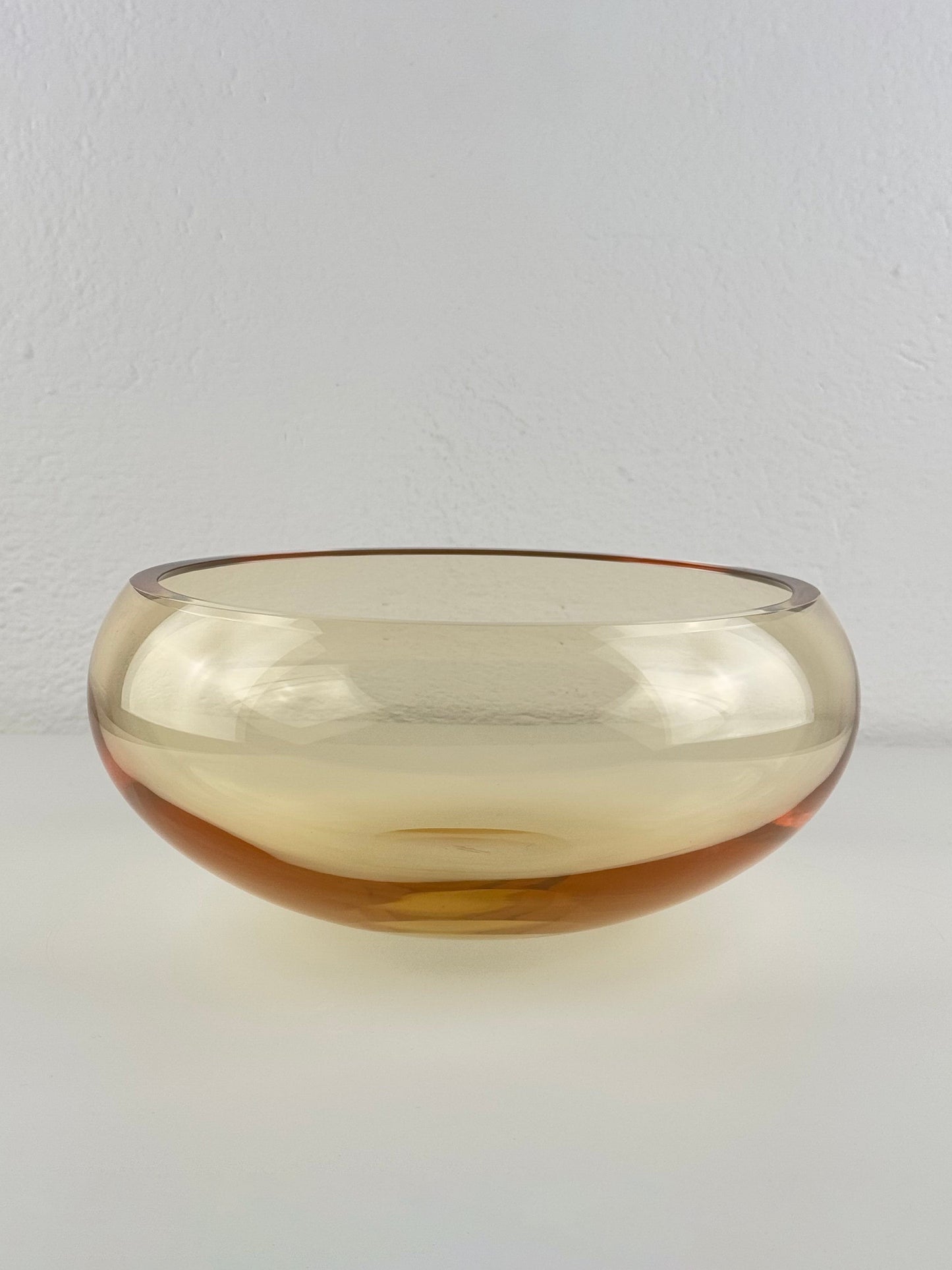 Simone Cenedese, Large Sculptural Murano Glass Bowl, Italy, 1980s Bowls