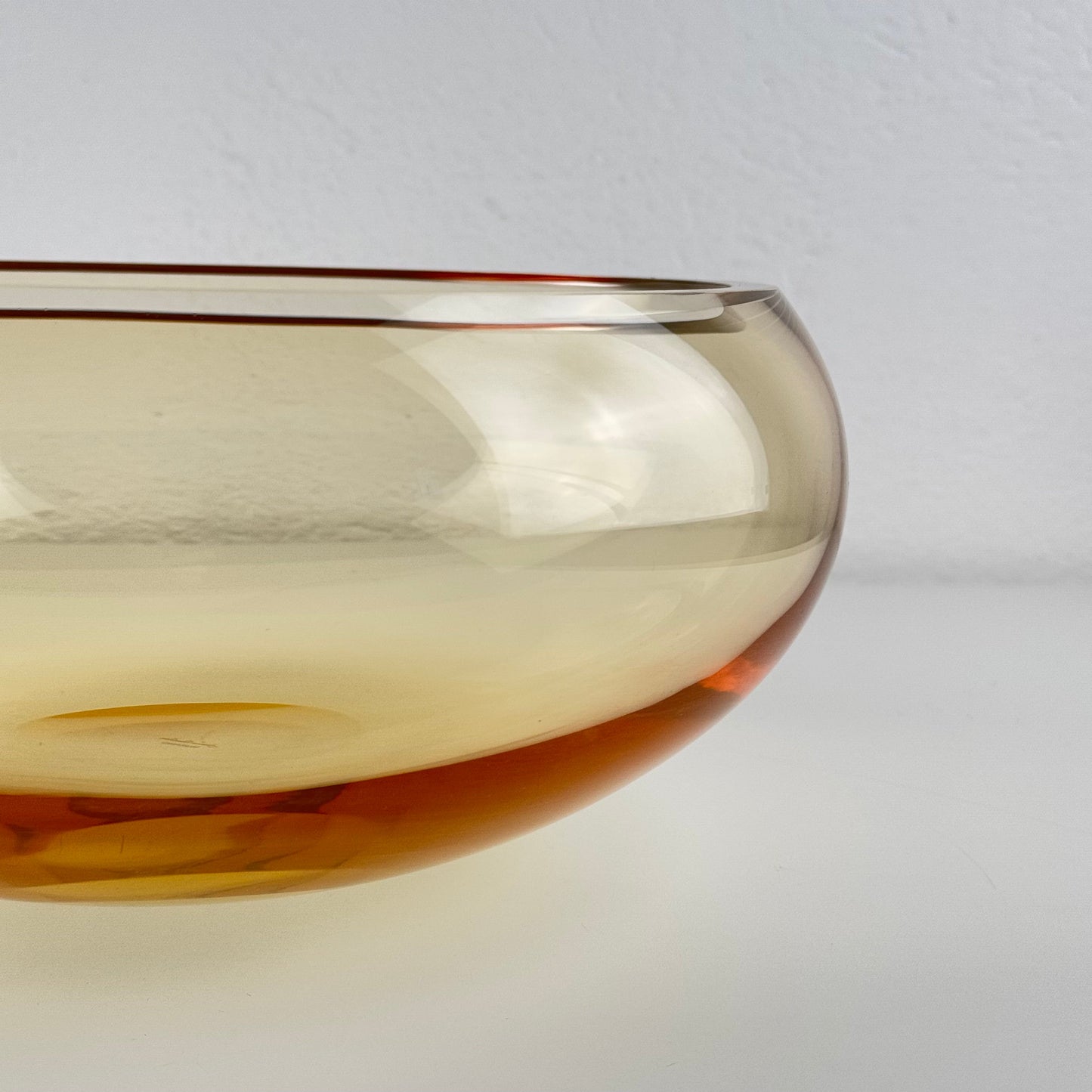 Simone Cenedese, Large Sculptural Murano Glass Bowl, Italy, 1980s Bowls