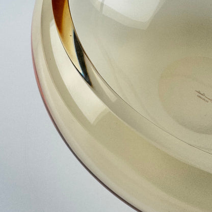Simone Cenedese, Large Sculptural Murano Glass Bowl, Italy, 1980s Bowls