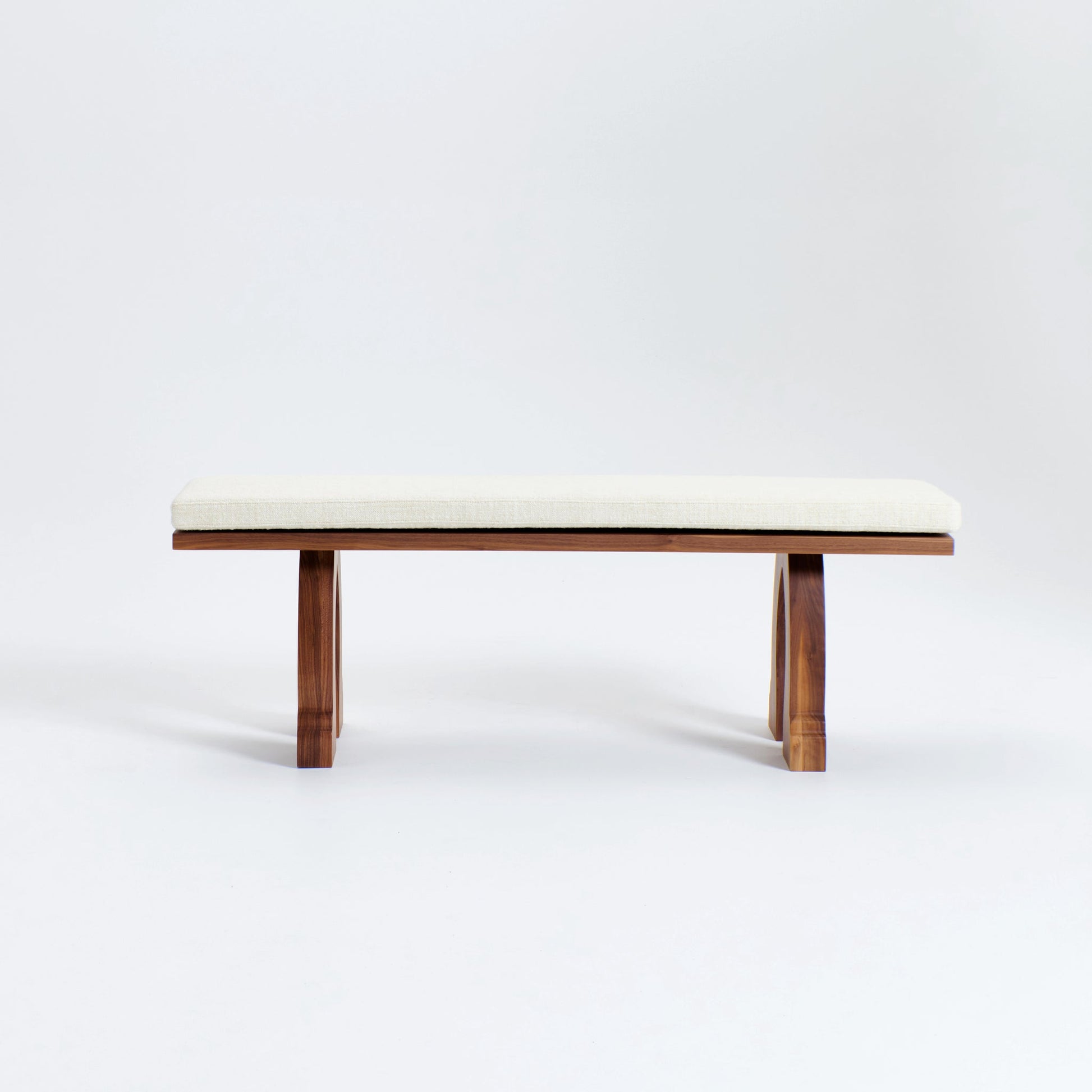 Sintra Bench in Walnut with Cushion Benches