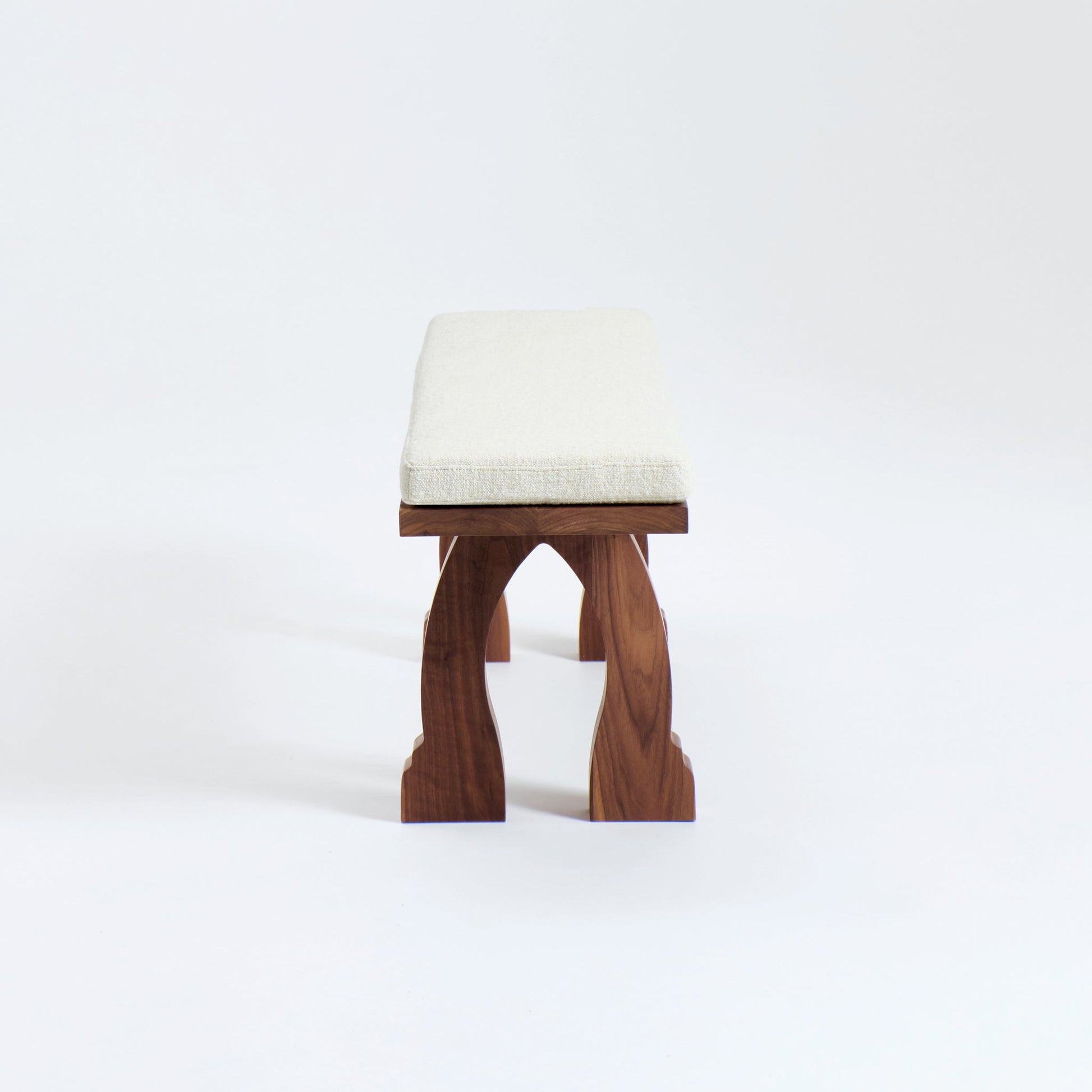 Sintra Bench in Walnut with Cushion Benches