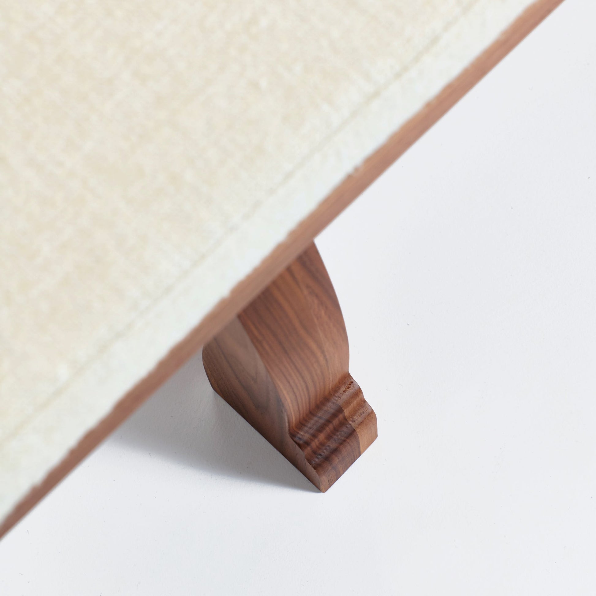 Sintra Bench in Walnut with Cushion Benches