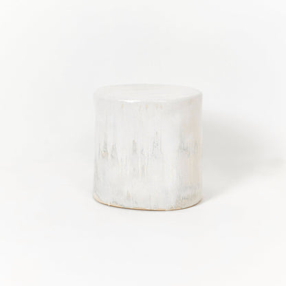 Small Ceramic Side Table in Roquefort End Tables