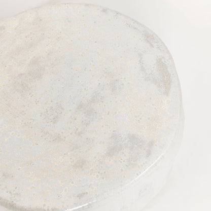 Small Ceramic Side Table in Roquefort End Tables