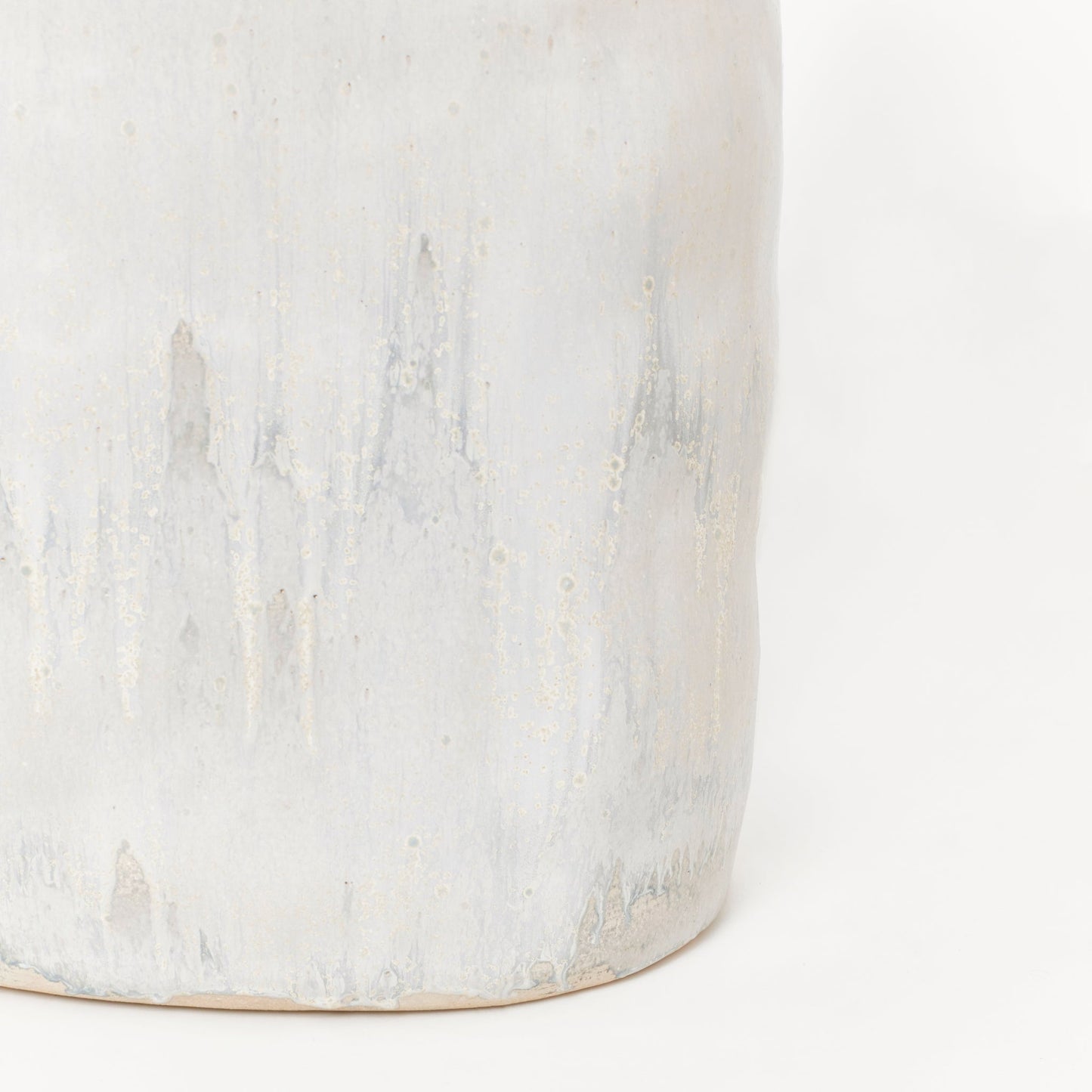 Small Ceramic Side Table in Roquefort End Tables