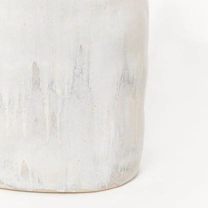 Small Ceramic Side Table in Roquefort End Tables