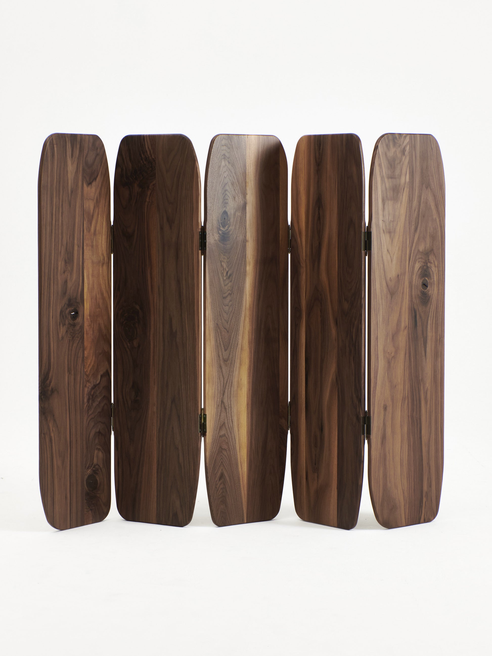 Small Madeira Room Divider in Walnut Room Dividers