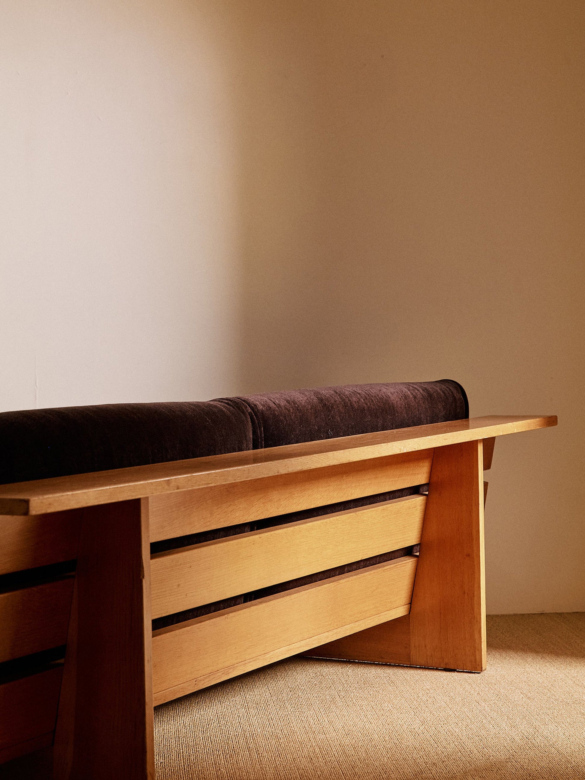 Sofa in Oak by Osvaldo Borsani, Italy, Circa 1960 Sofas