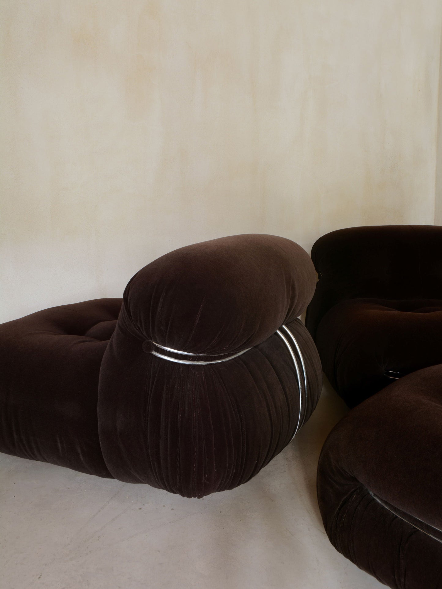 Soriana 4-Piece Set by Afra E Tobia Scarpa for Cassina, Ca. 1970 Sofas