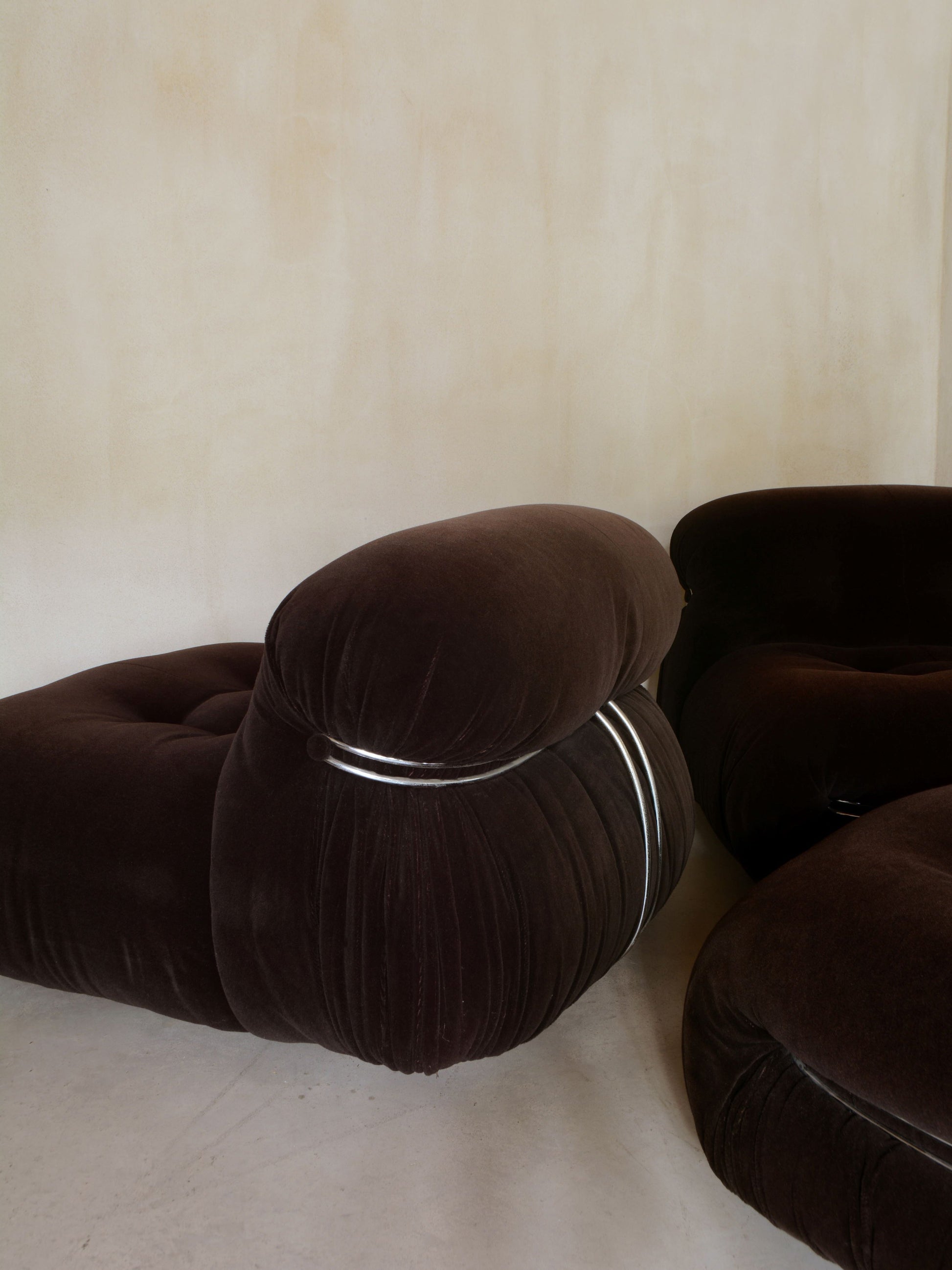 Soriana 4-Piece Set by Afra E Tobia Scarpa for Cassina, Ca. 1970 Sofas