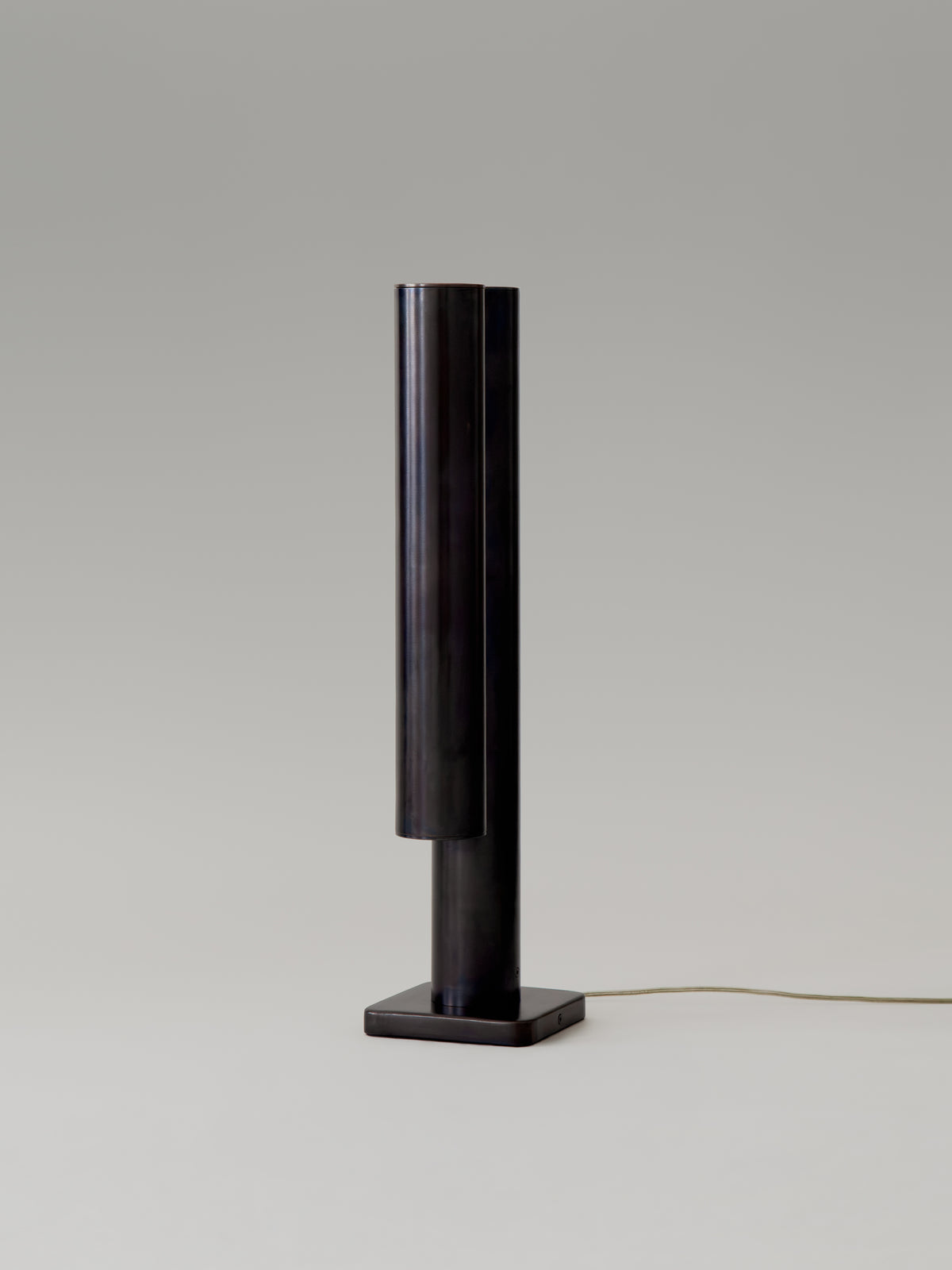 Pivot Table Lamp, Darkened Brass Table Lamps