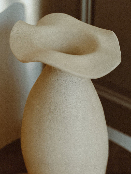 Stonebud Ceramic Vase Vases