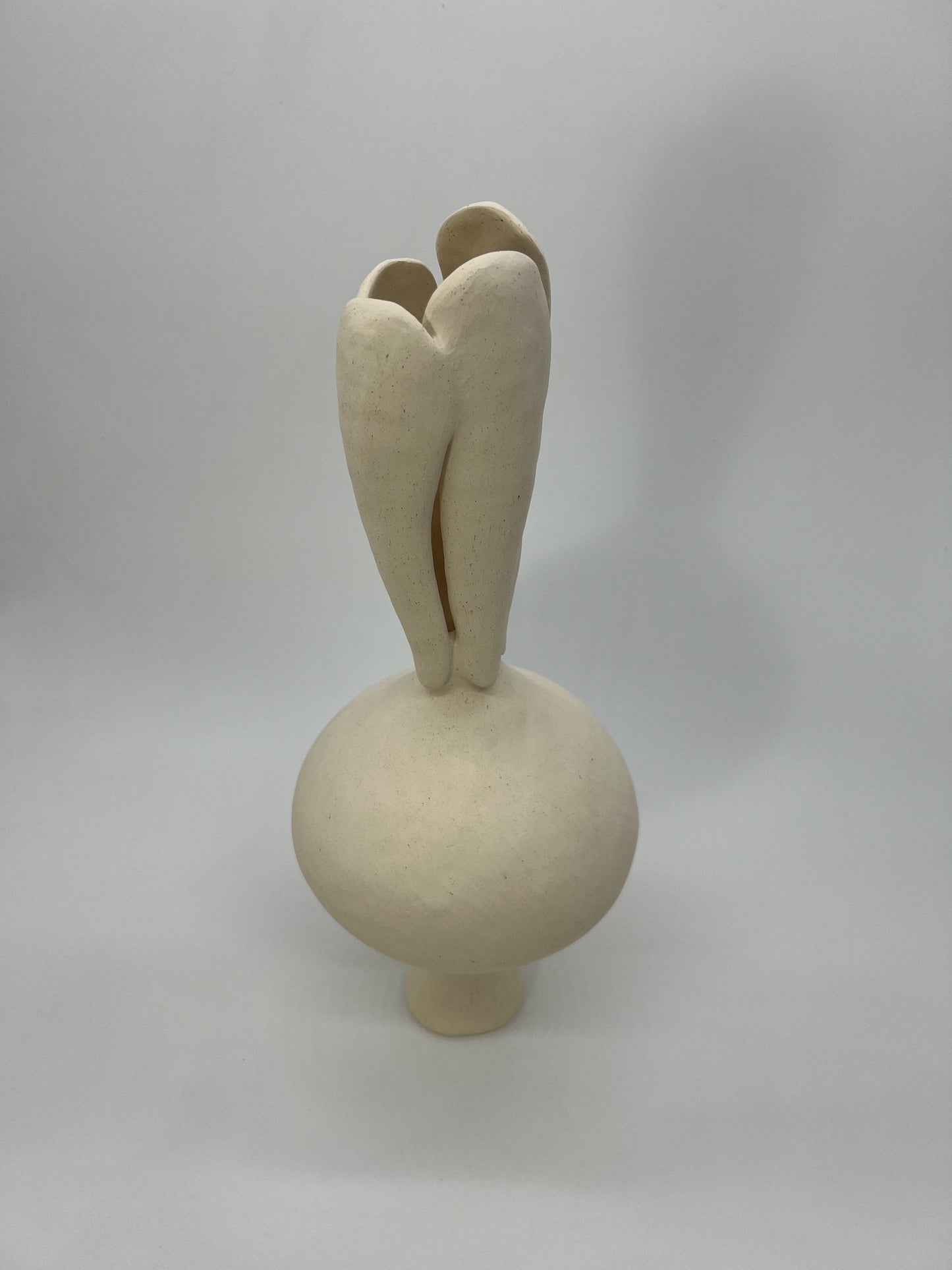 Stoneware Sculpture No. 5 By Evamarie Pappas-Oglander Sculptures