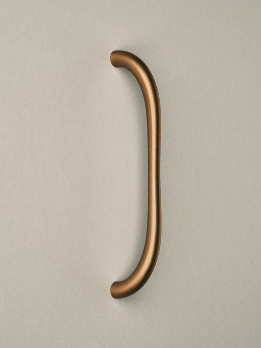 Suave Handle - Amber Brass Hardware