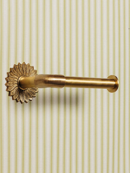 Sun Brass Toilet Roll Holder, Lacquered Brass Bath