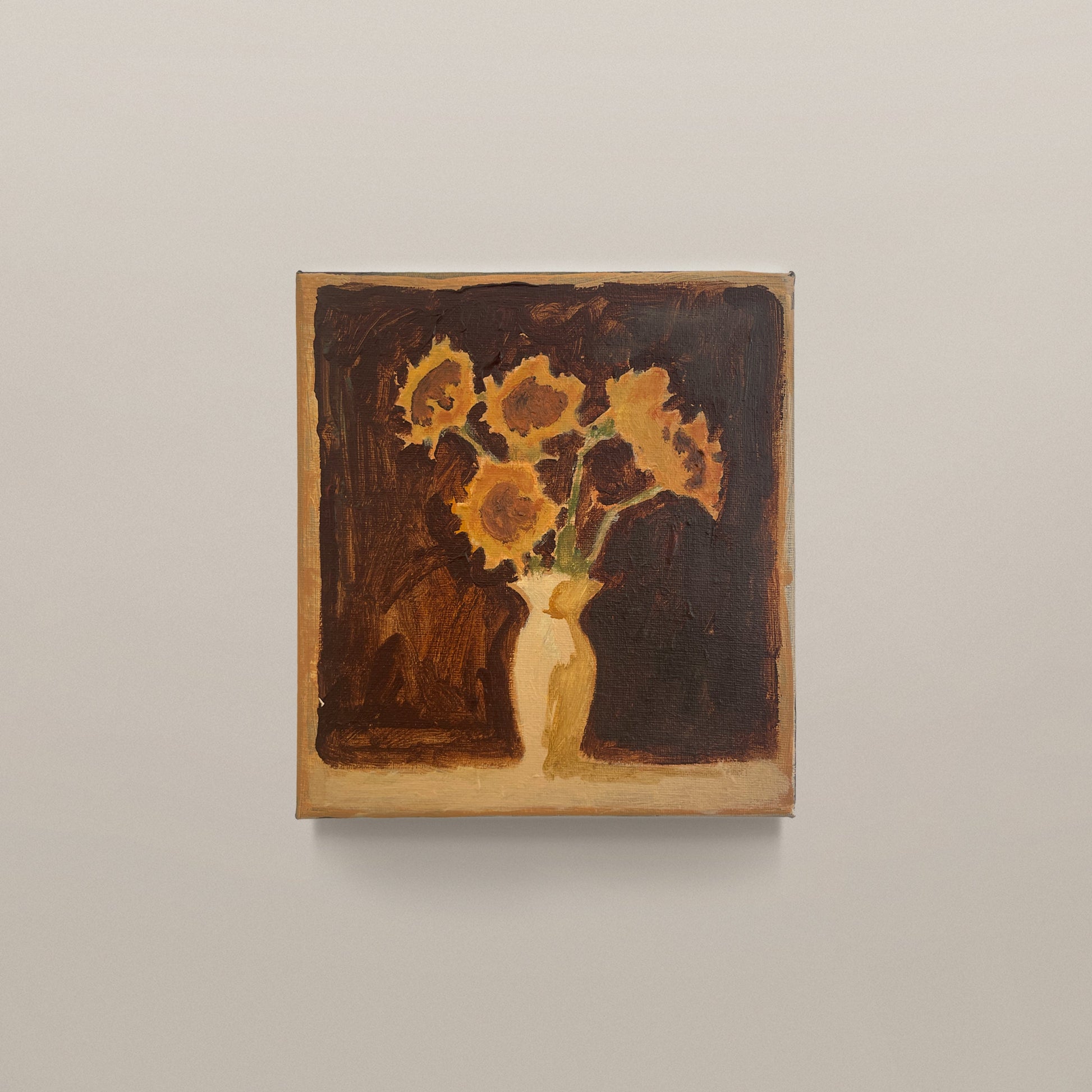 Sunflowers in Vase, 2025 Artwork