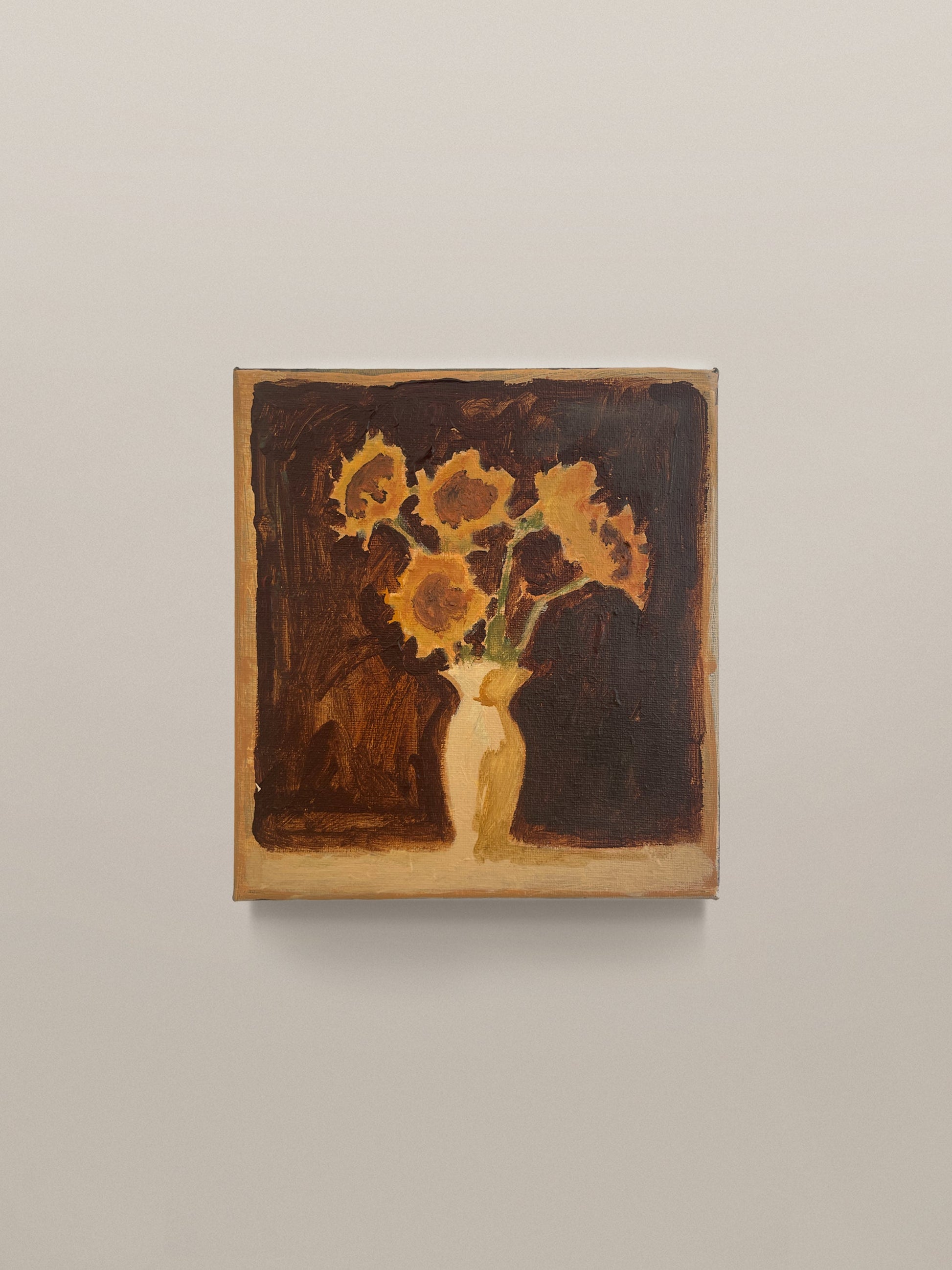 Sunflowers in Vase, 2025 Artwork