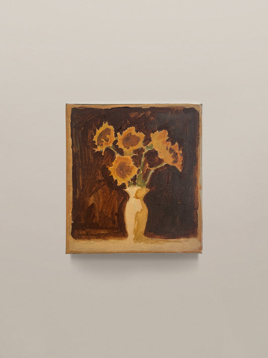 Sunflowers in Vase, 2025 Artwork