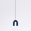 TRN Model A1 Ceramic Pendant Light - Silver Finish Pendant Lights