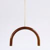 TRN Model B4 Ceramic Pendant Light - Gold Finish Pendant Lights