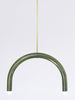 TRN Model B4 Ceramic Pendant Light - Gold Finish Pendant Lights