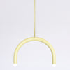 TRN Model B4 Ceramic Pendant Light - Gold Finish Pendant Lights