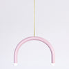 TRN Model B4 Ceramic Pendant Light - Gold Finish Pendant Lights