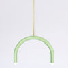 TRN Model B4 Ceramic Pendant Light - Gold Finish Pendant Lights