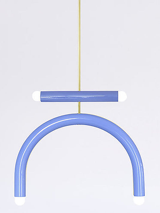 TRN Model E1 Ceramic Pendant Light - Gold Finish Pendant Lights